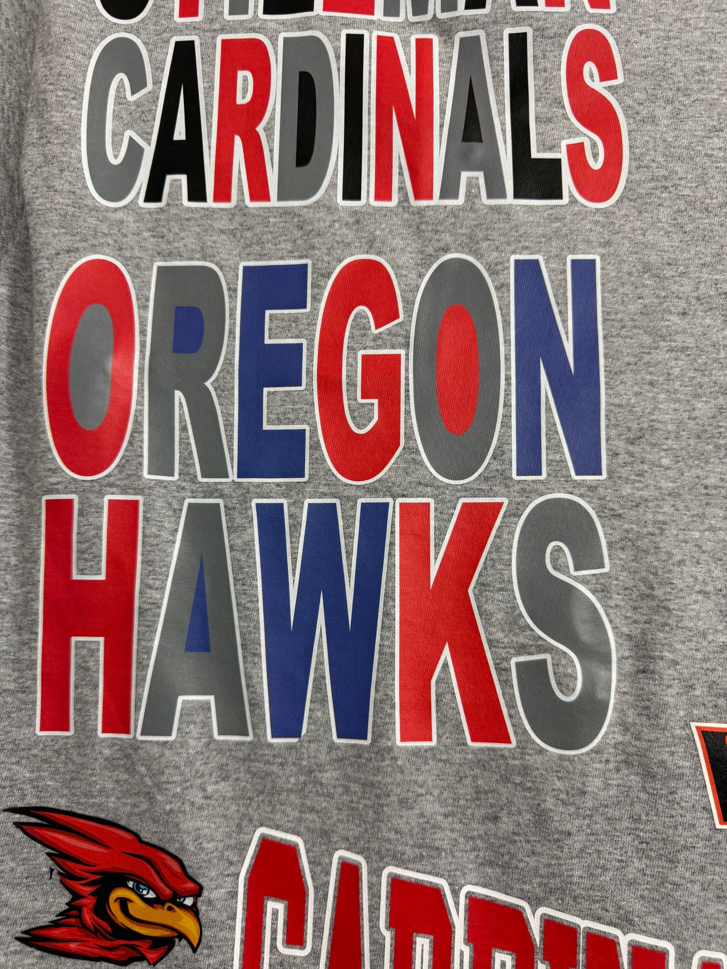 Oregon Hawks All the Colors