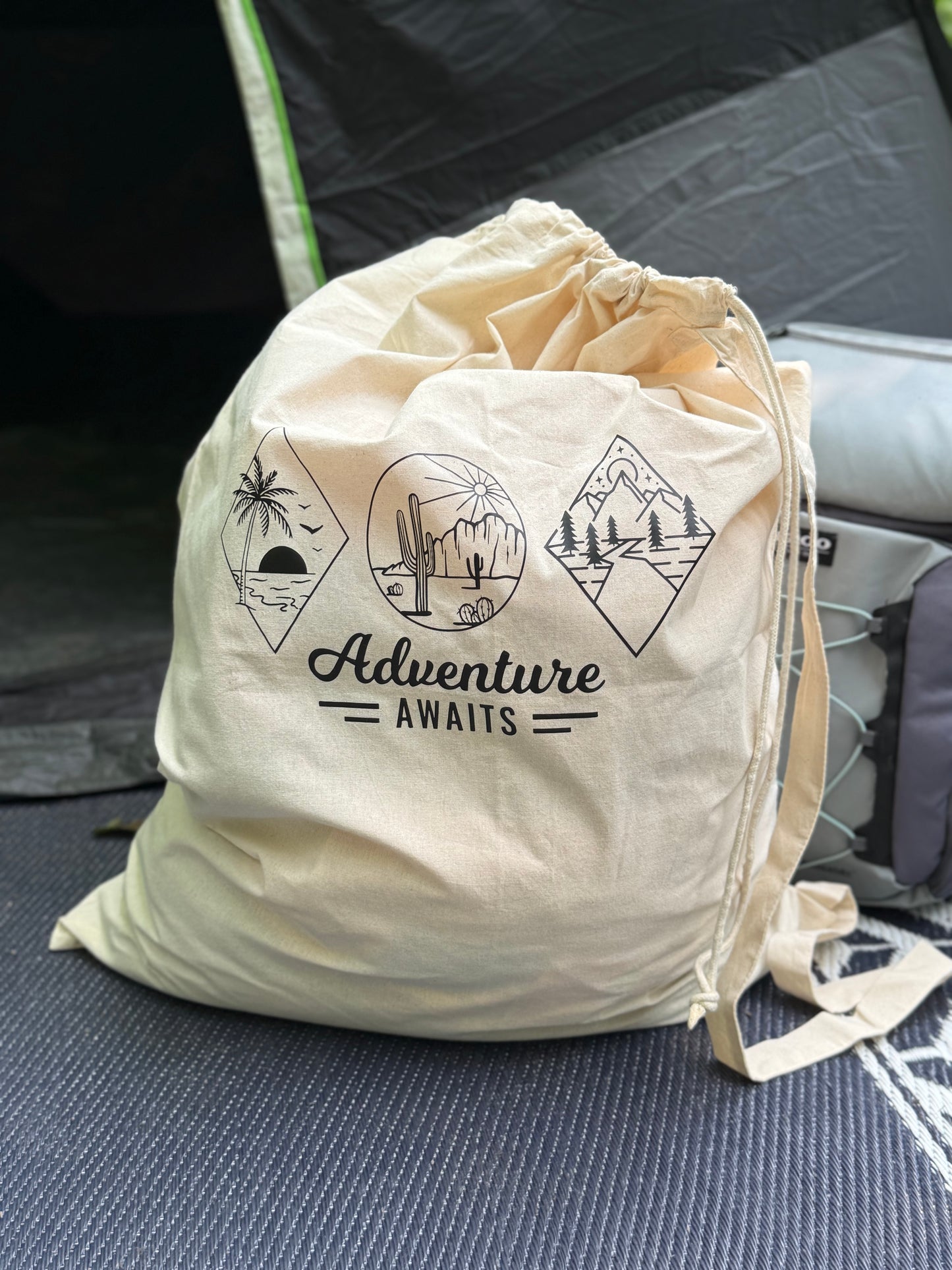 On The Go Laundry Bag