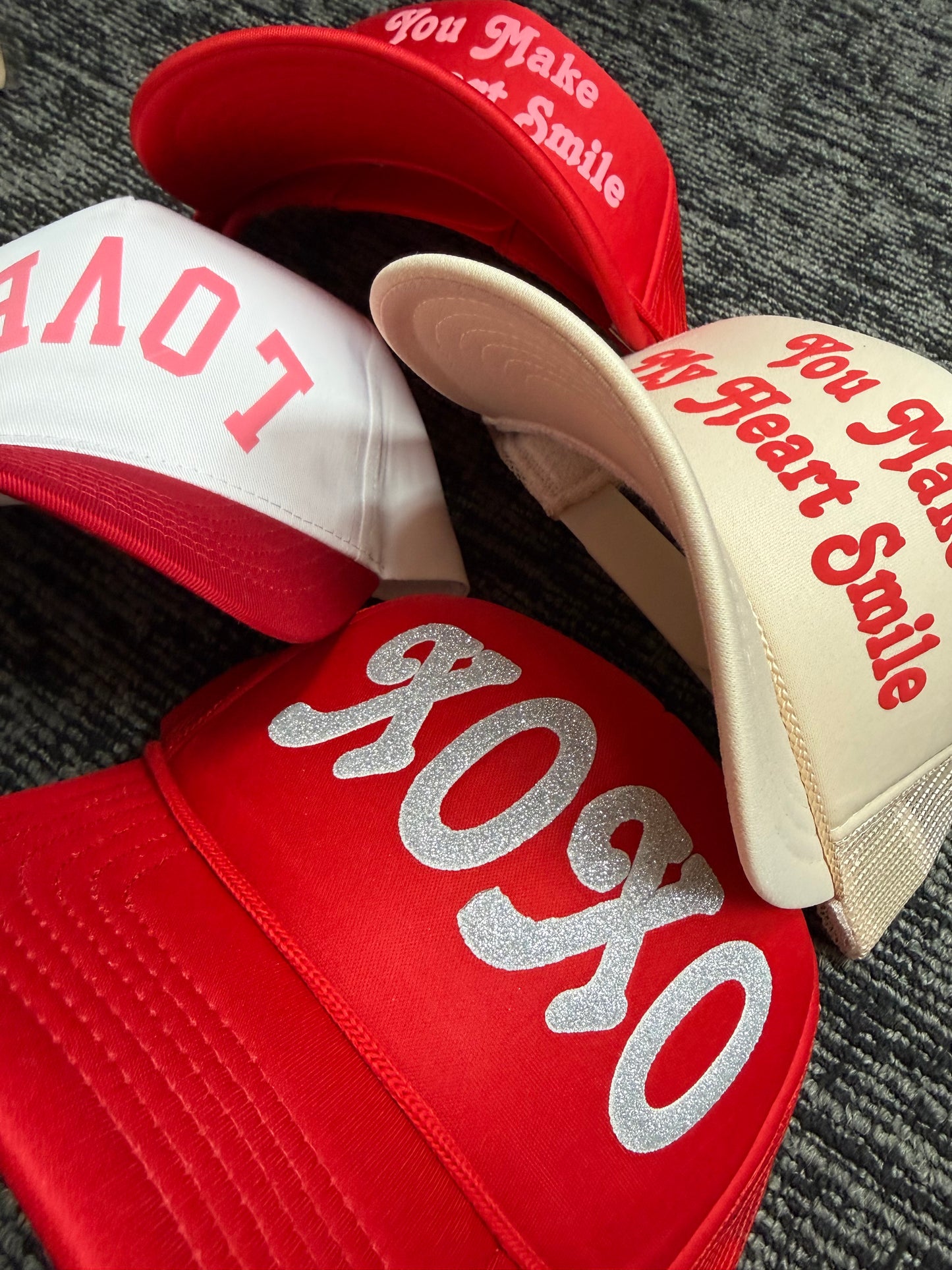 Valentine’s Truckers Hats