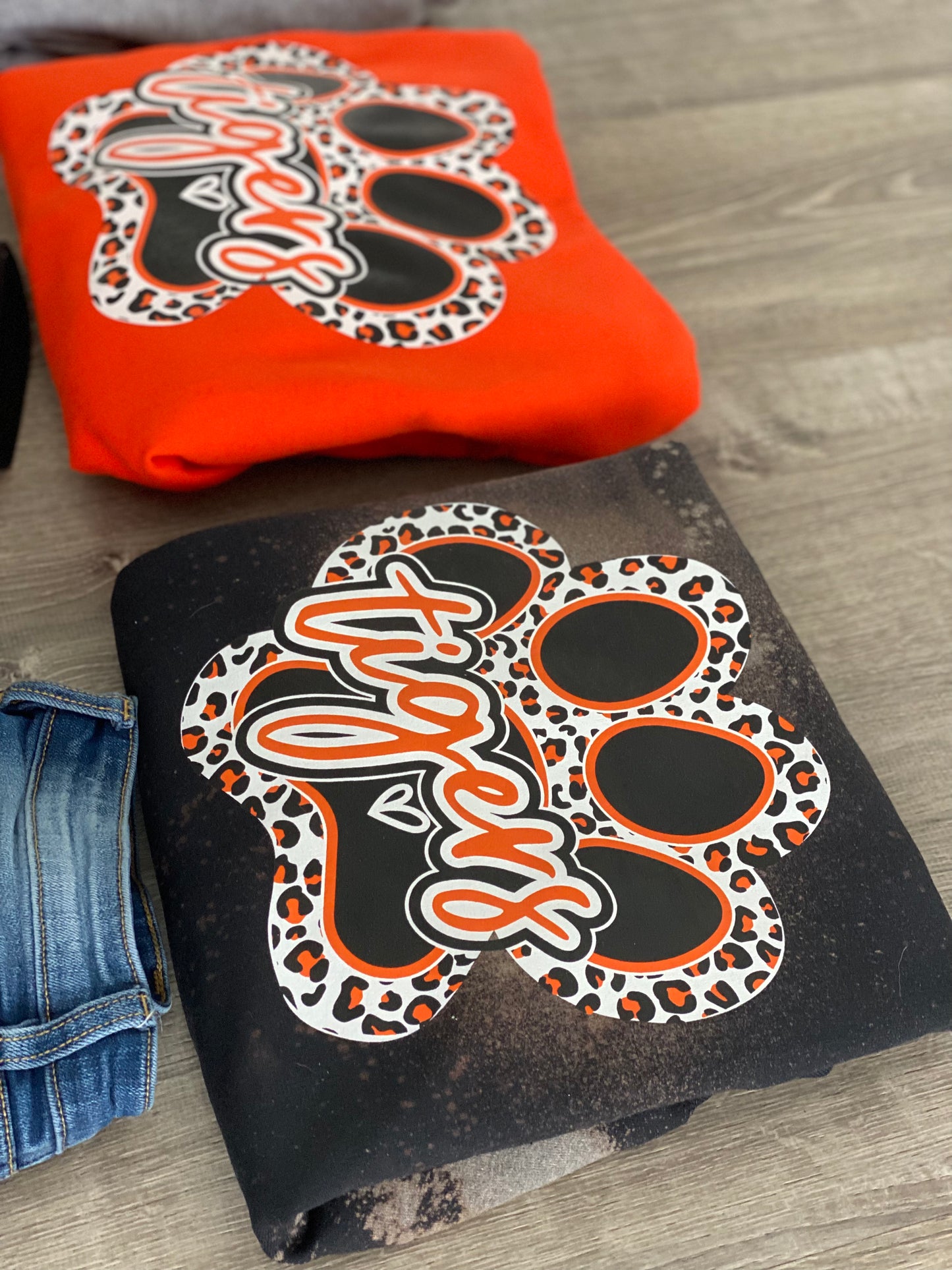 Leopard Tiger Paw Shirt