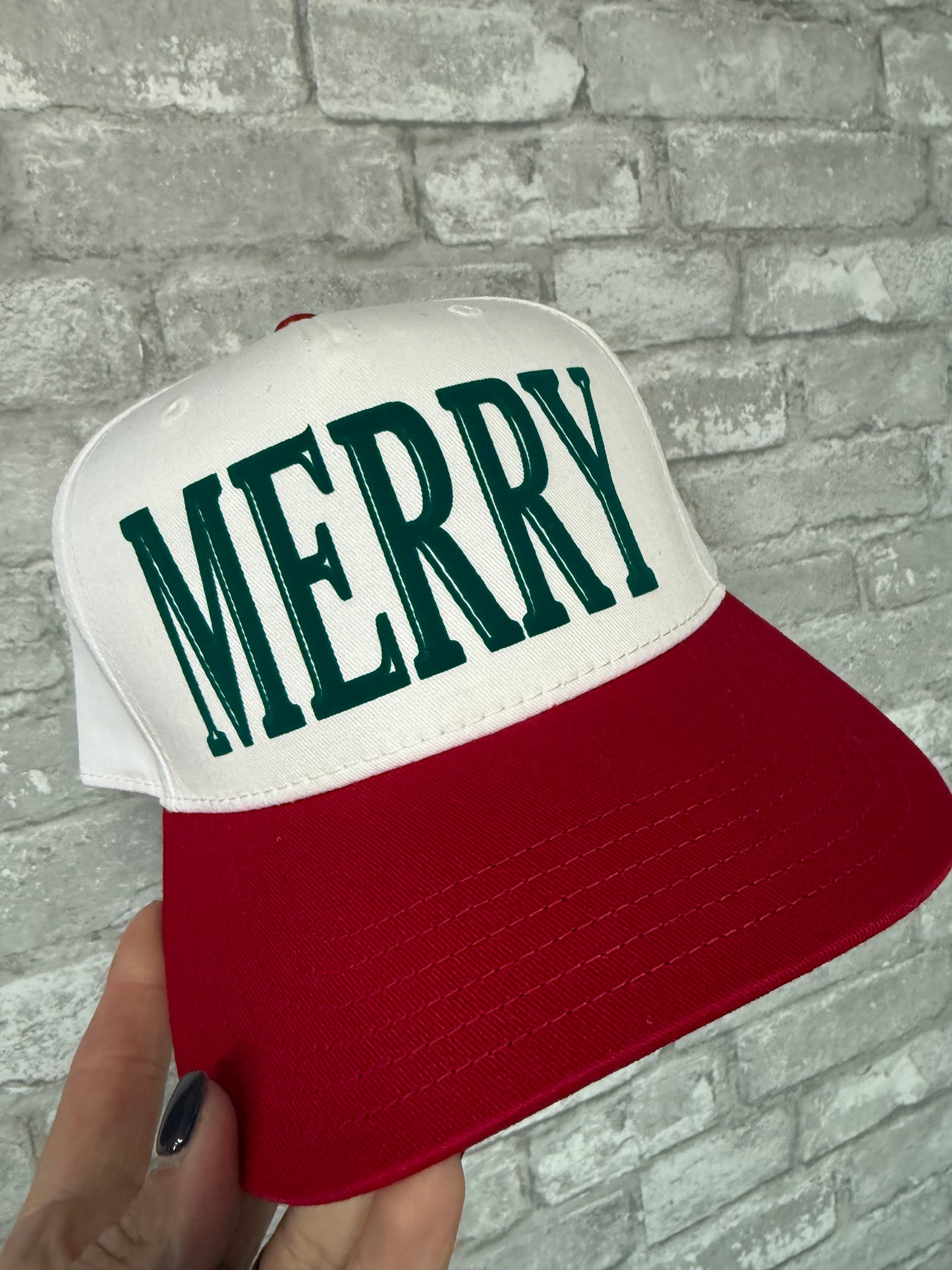 Merry Two Tone Trucker