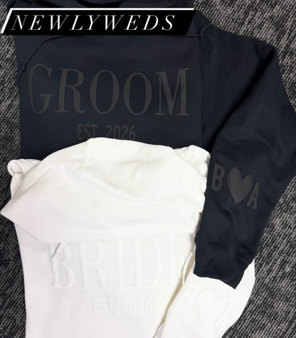 Bride and Groom Puff Shirts