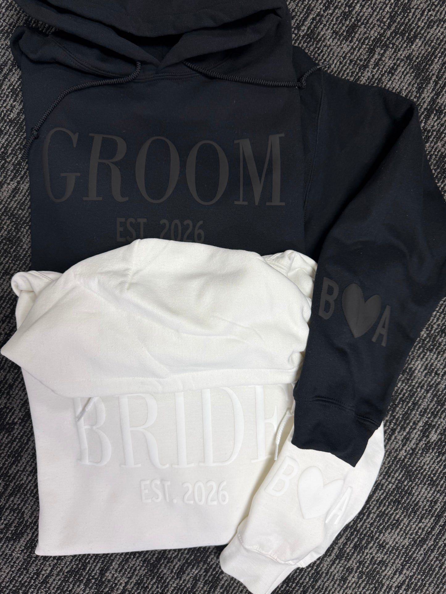 Bride and Groom Puff Shirts