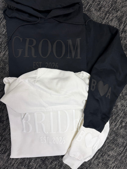 Bride and Groom Puff Shirts