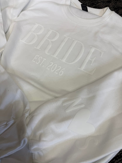 Bride and Groom Puff Shirts