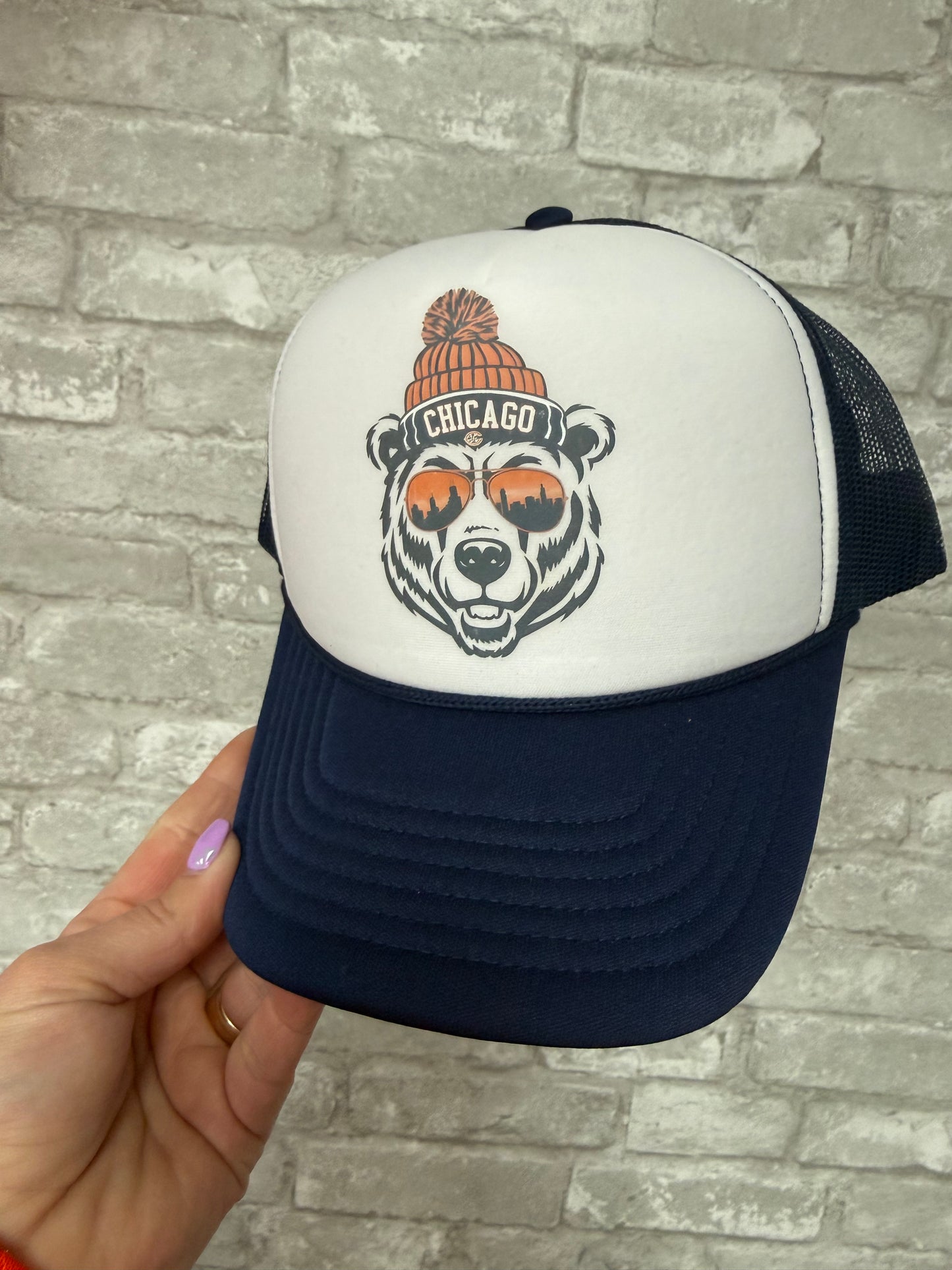 Bears Stocking Trucker Hat
