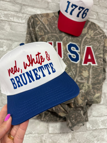 Red, White & Brunette