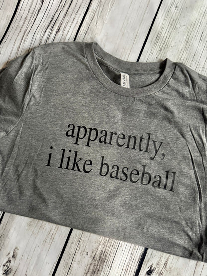 Apparently I like Baseball Shirt