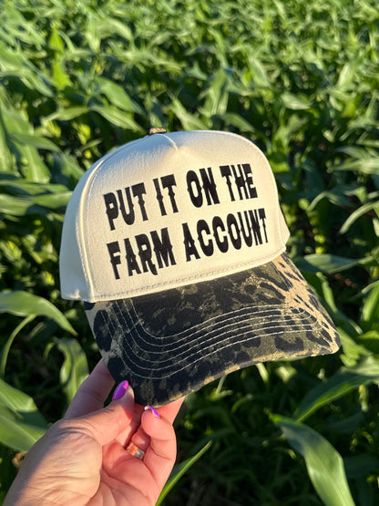 Put it on the Farm Account