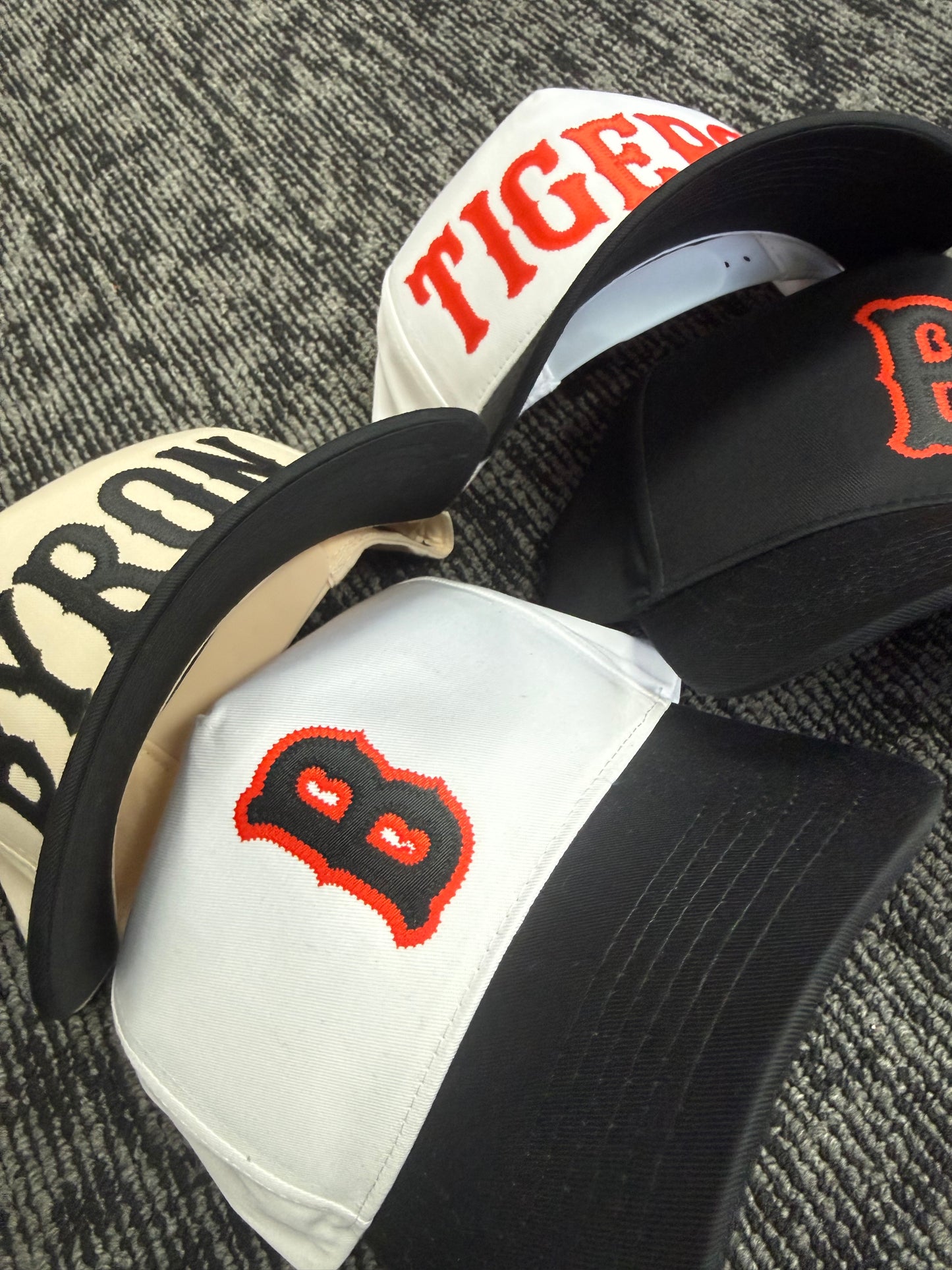 Byron Baseball Inspired Caps