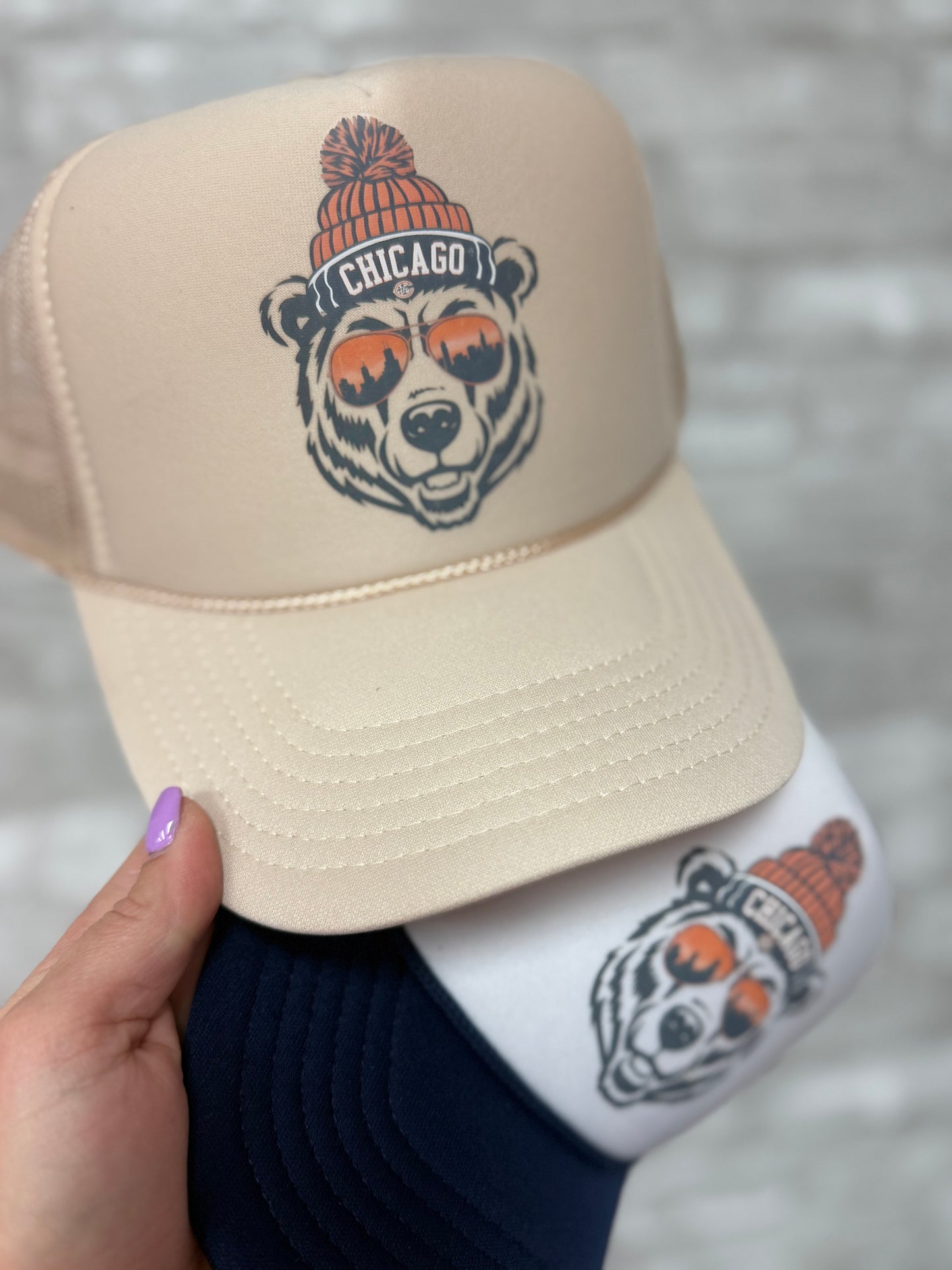 Bears Stocking Trucker Hat