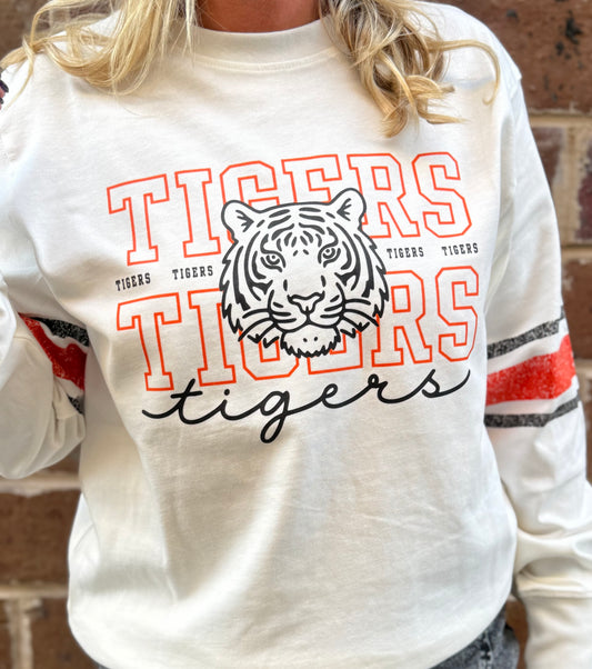 Achieve Crew Tigers or Hawks Stacked Logo
