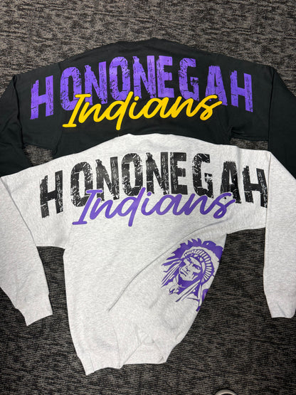 Oversized Crew Hononegah Indians