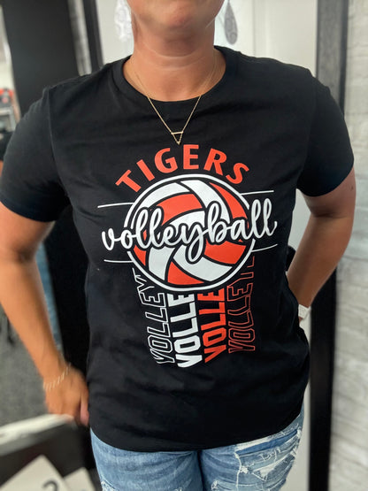 Tigers Volleyball Vertical