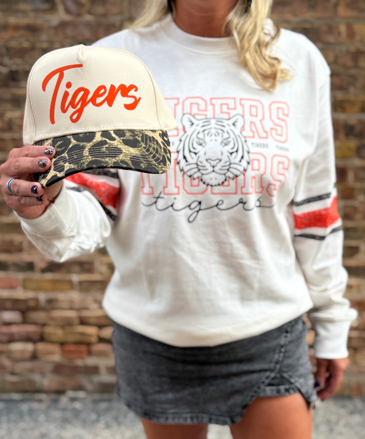 Achieve Crew Tigers or Hawks Stacked Logo