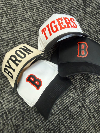 Byron Baseball Inspired Caps