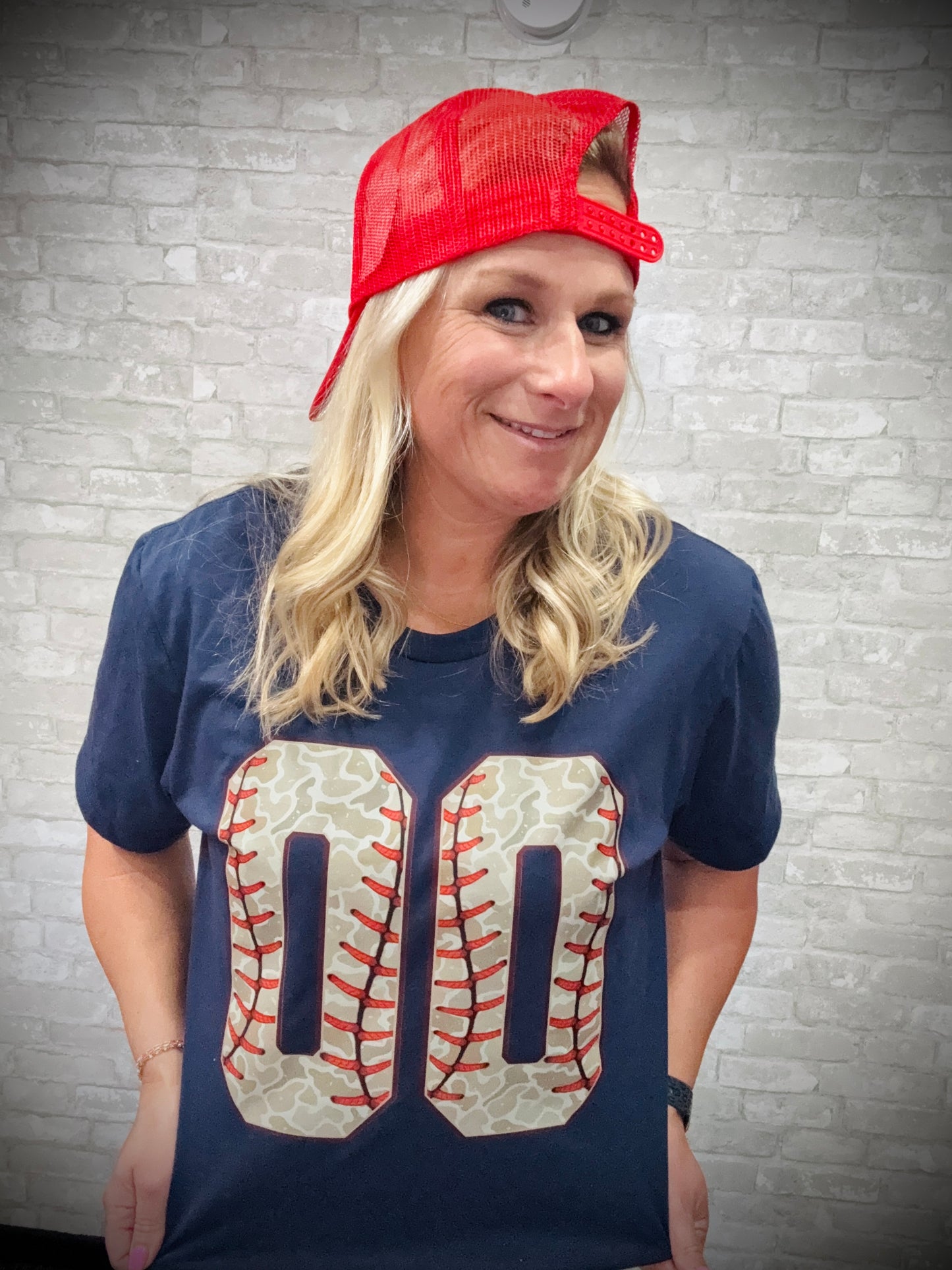 Baseball Camo Number Shirts