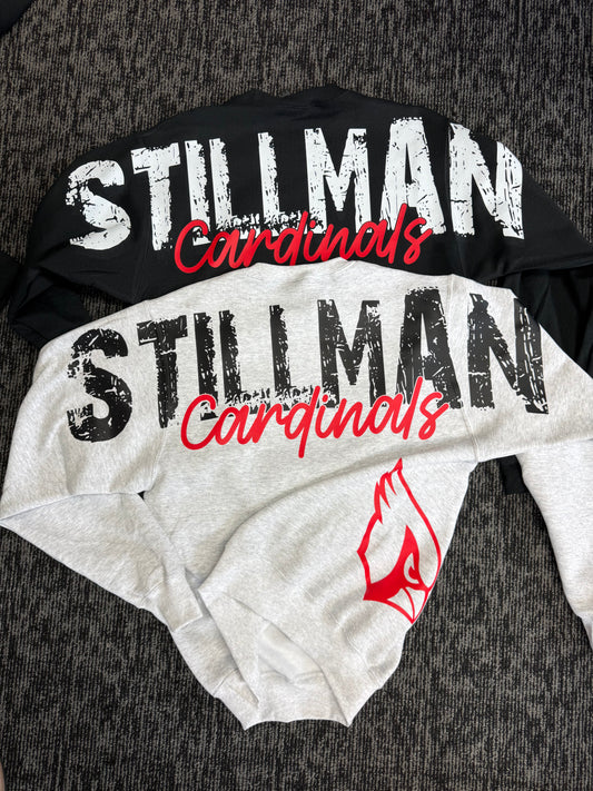 Oversized Crew Stillman Cardinals