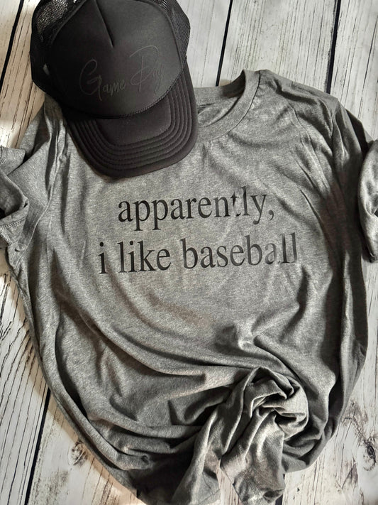 Apparently I like Baseball Shirt