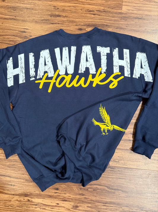 Oversized Crew Hiawatha Hawks
