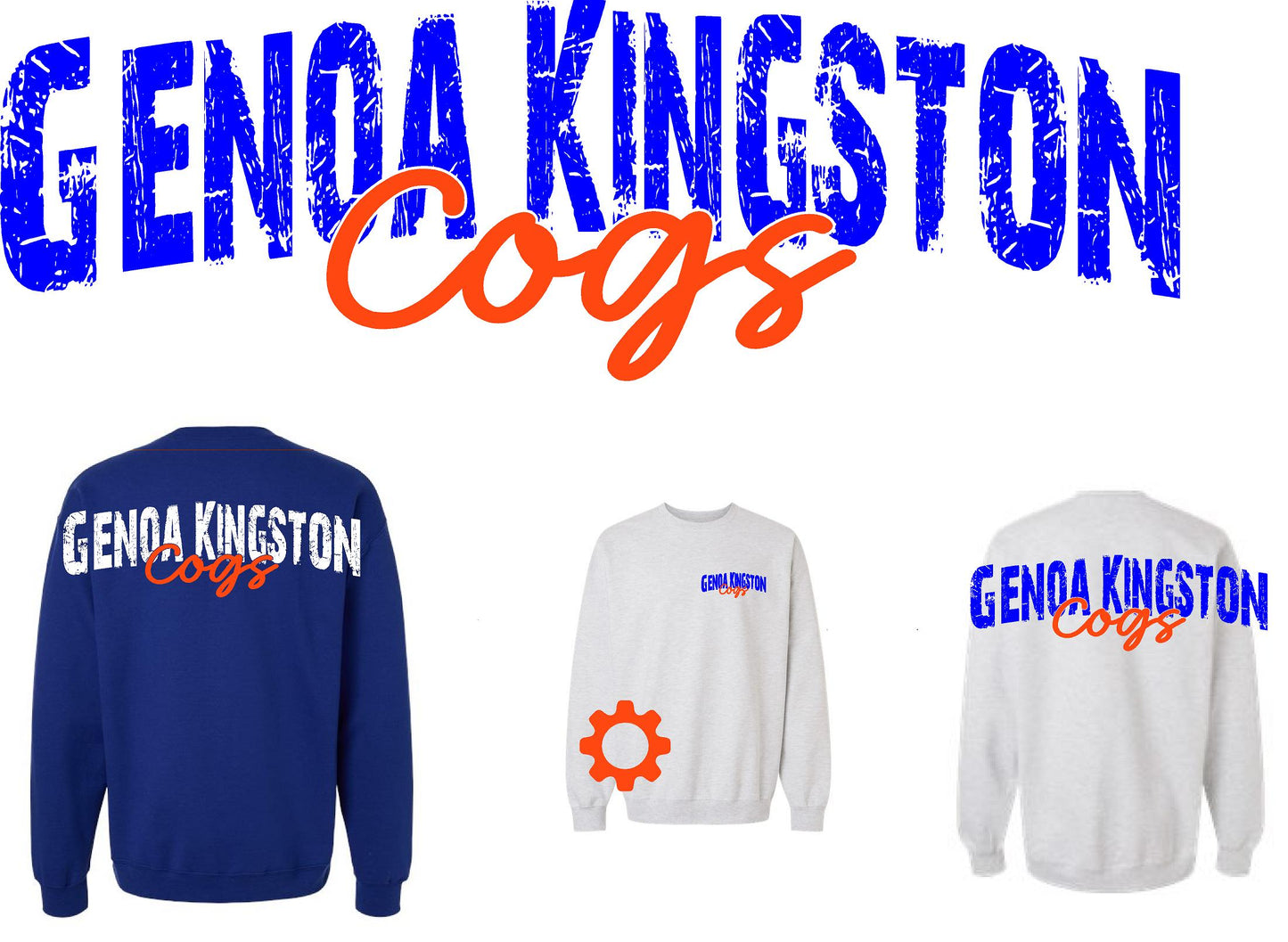 Oversized Crew GK Cogs