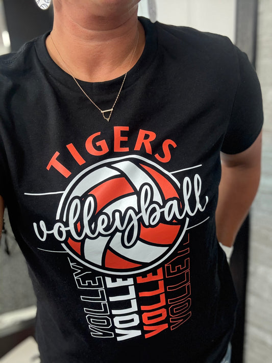 Tigers Volleyball Vertical