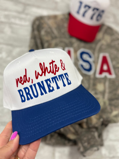 Red, White & Brunette