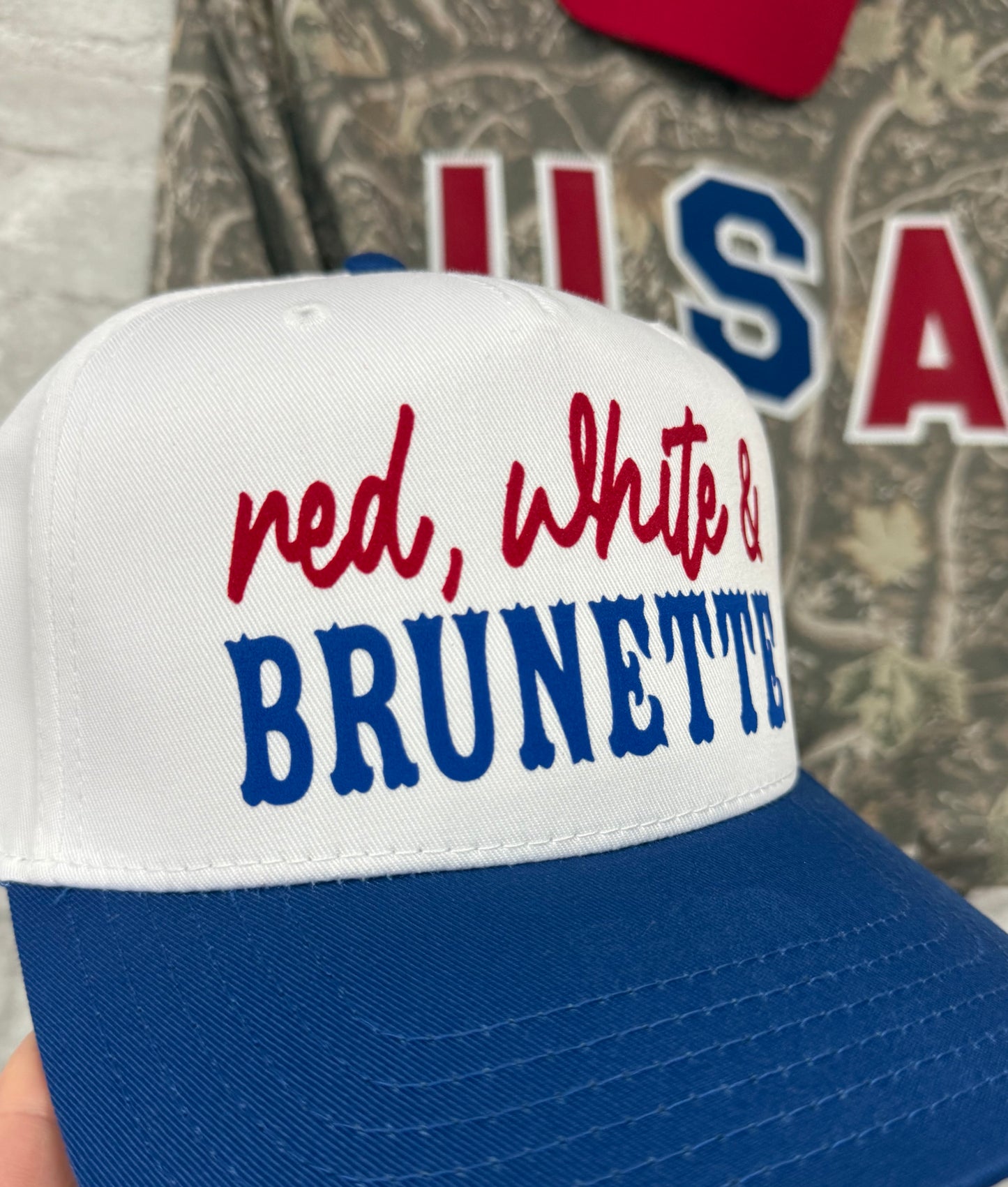 Red, White & Brunette