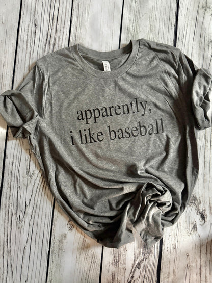 Apparently I like Baseball Shirt