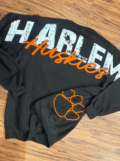 Oversized Crew Harlem Huskies