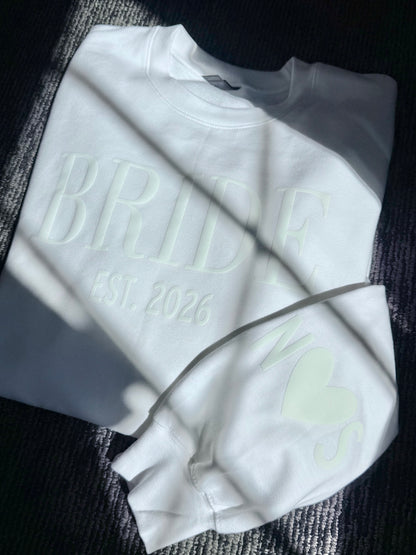 Bride and Groom Puff Shirts