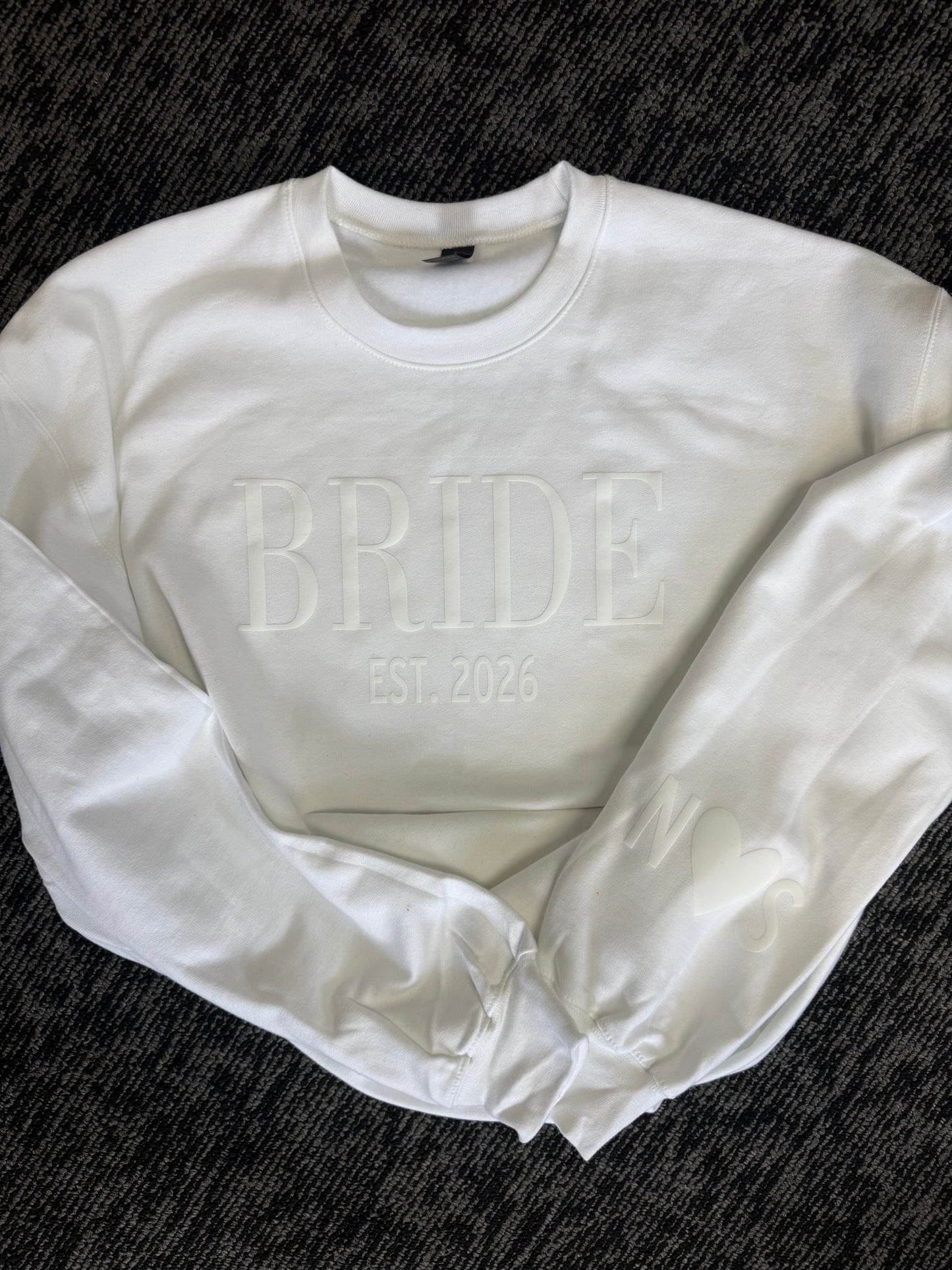 Bride and Groom Puff Shirts