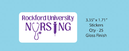 Rockford University Nursing Decal