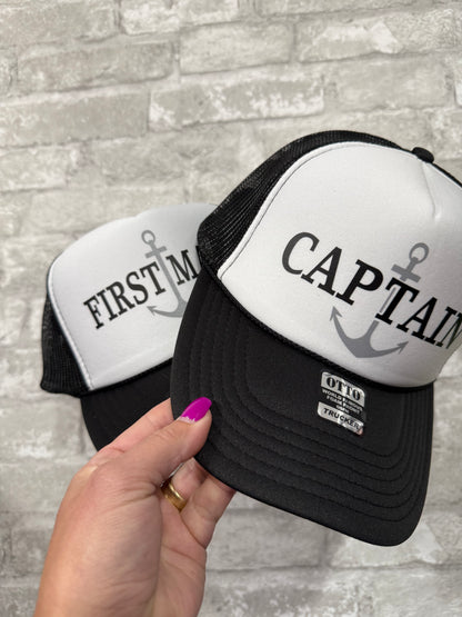 Captain & First Mate Hats