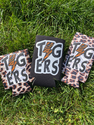 Leopard Bolt Coozies