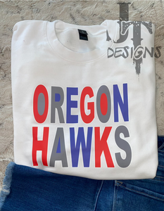 Oregon Hawks All the Colors