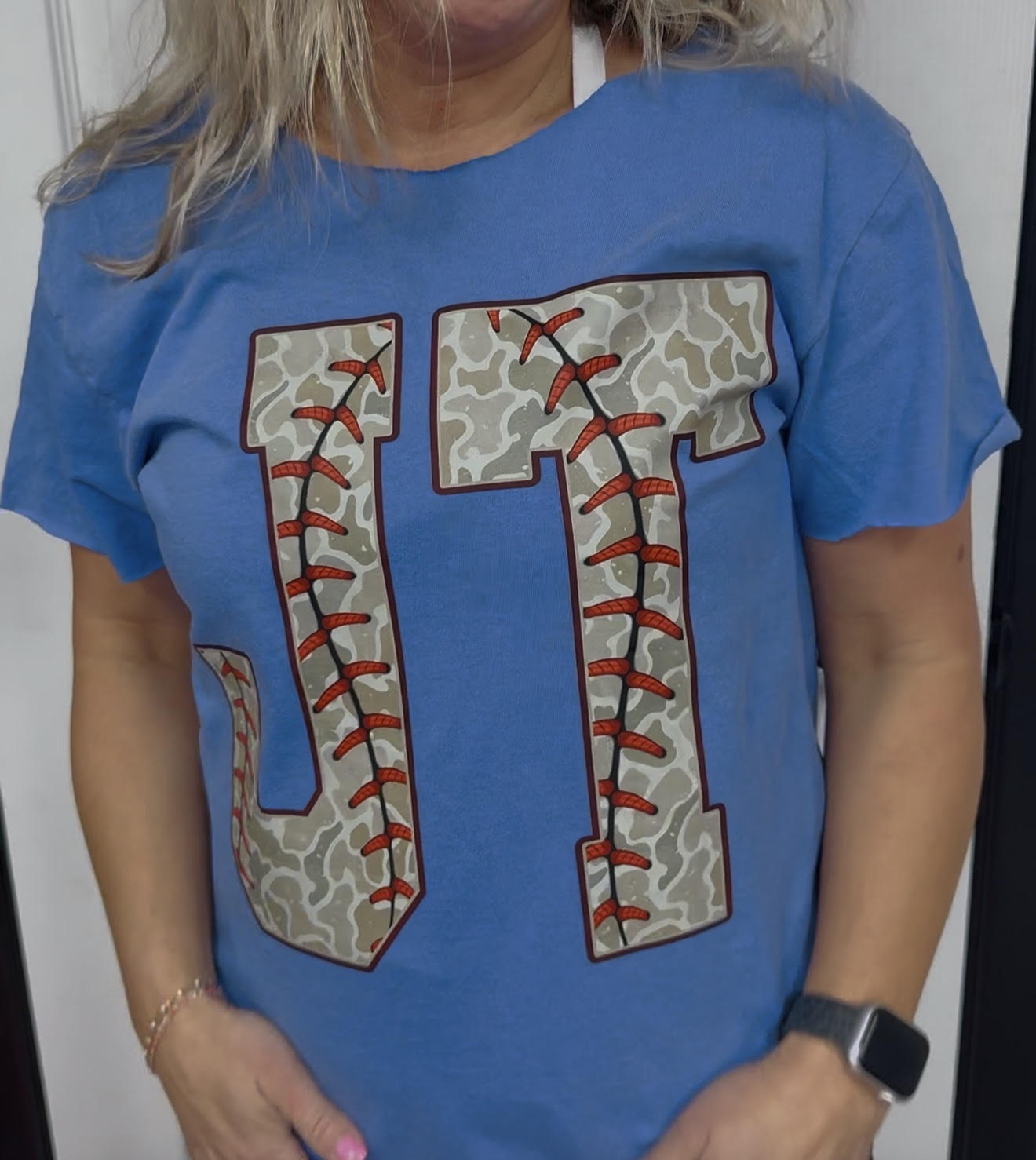Baseball Camo Number Shirts