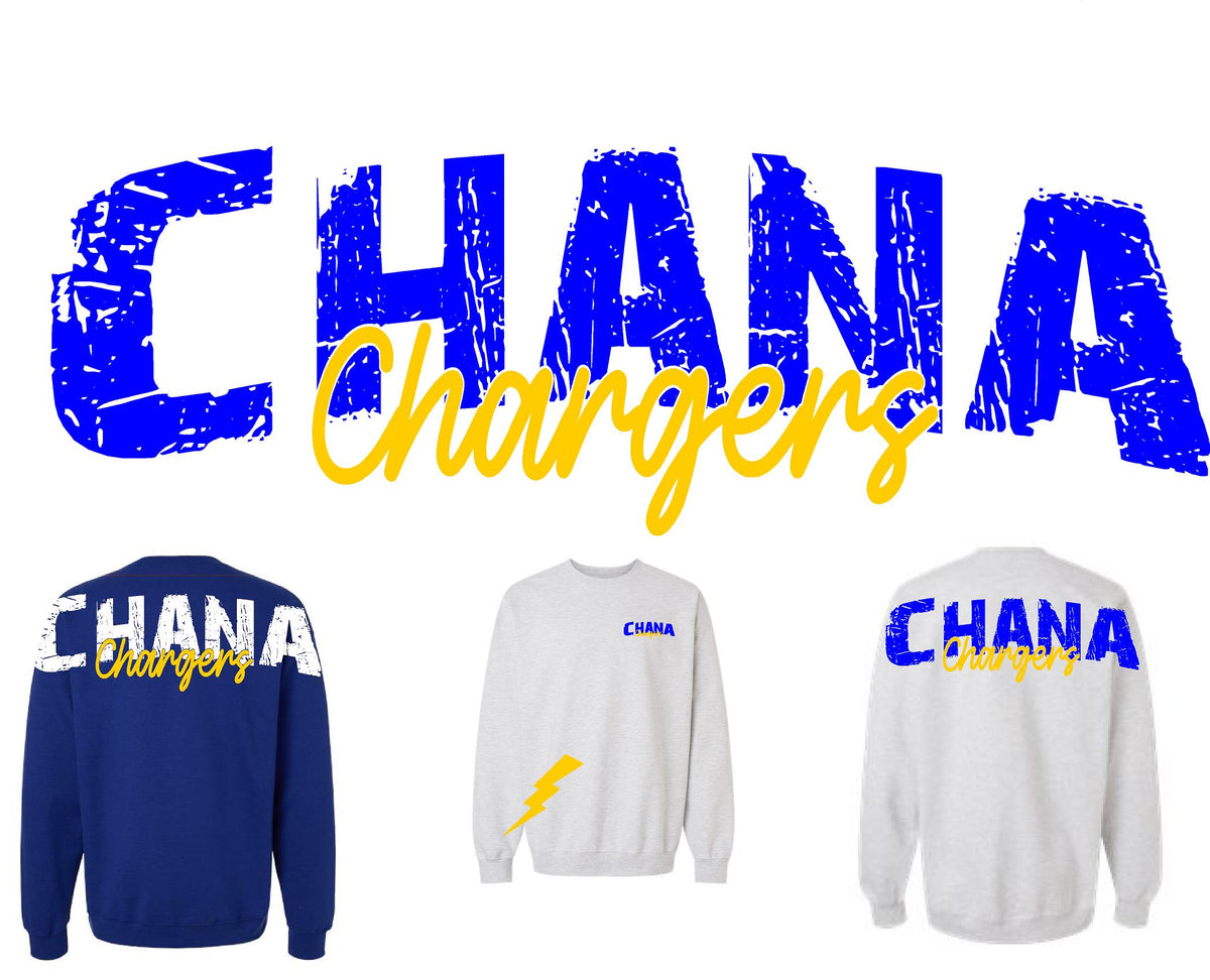 Oversized Crew Chana Chargers