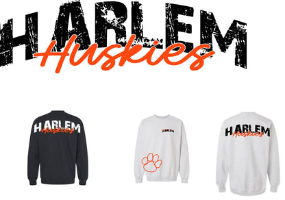 Oversized Crew Harlem Huskies