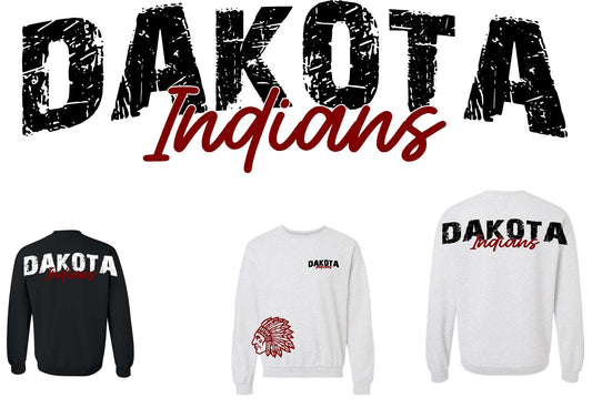 Oversized Crew Dakota Indians