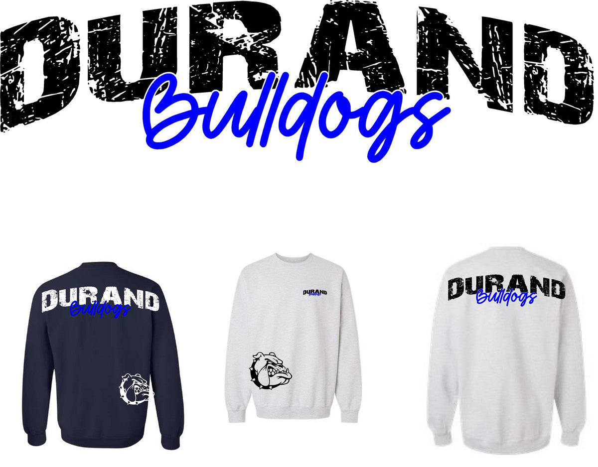 Oversized Crew Durand Bulldogs