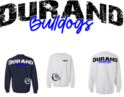 Oversized Crew Durand Bulldogs