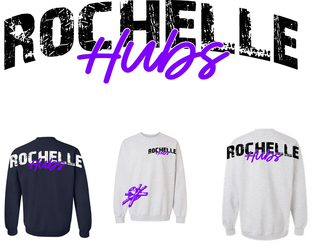 Oversized Crew Rochelle Hubs