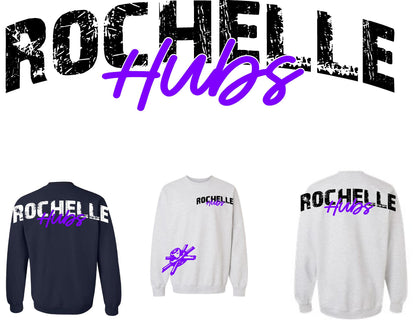 Oversized Crew Rochelle Hubs