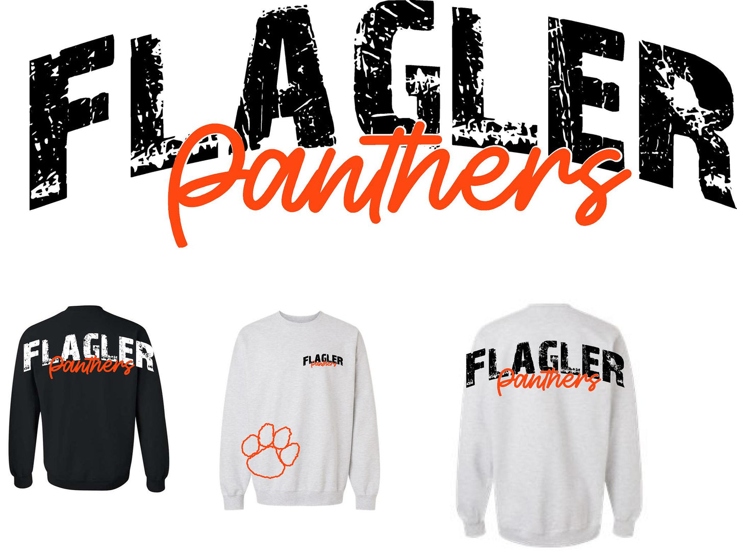Oversized Crew Flagler Panthers
