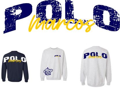 Oversized Crew Polo Marcos