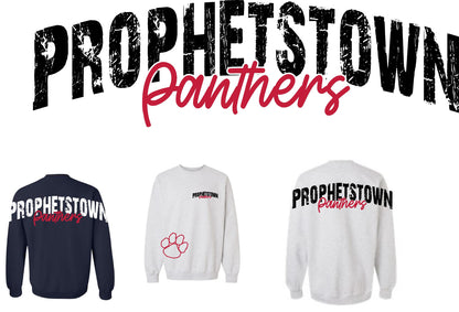 Oversized Crew Prophetstown Panthers