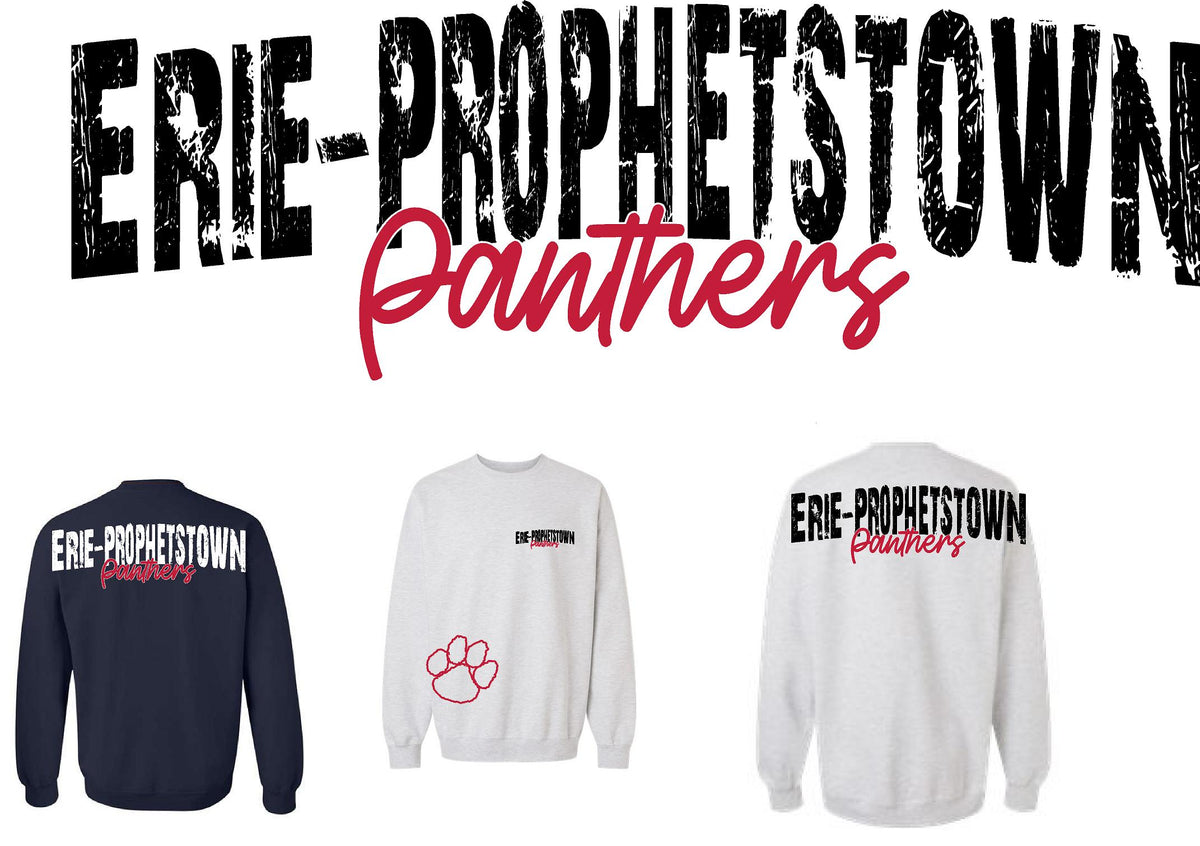 Oversized Crew Erie-Prophetstown Panthers