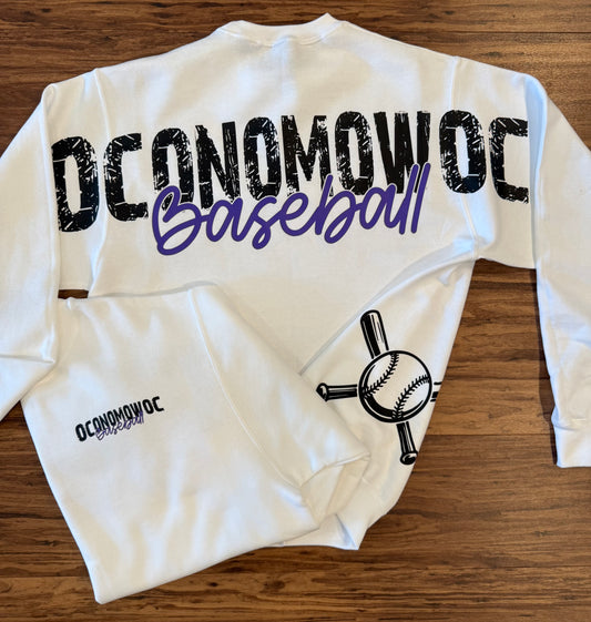 Oversized Crew Ocon Baseball
