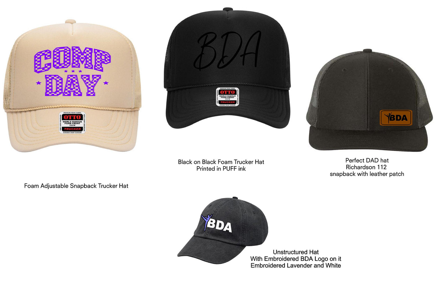 BDA Trucker Hats